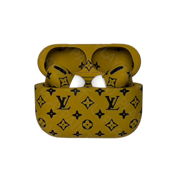 Наушники Apple AirPods Pro 3 Louis Vuitton LV (Горчичный)