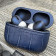 Наушники Apple AirPods Pro 3 в коже крокодила (Синие)