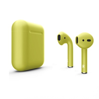 Наушники Apple AirPods 2 Лимонно кремовый Наушники Apple AirPods 2 Лимонно кремовый