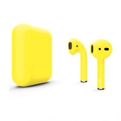 Наушники Apple AirPods 2 Желтые Наушники Apple AirPods 2 Желтые
