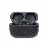 Наушники Apple AirPods Pro 3 в коже питона (Черные)