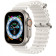 Часы Apple Watch Ultra GPS + Cellular 49 мм, титановый корпус, ремешок Ocean Белого цвета MNH83