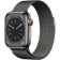 Часы Apple Watch Series 8 GPS + Cellular 45 мм, корпус нержавеющая сталь «серый космос», миланский сетчатый браслет «серый космос»