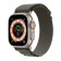 Часы Apple Watch Ultra GPS + Cellular 49 мм, титановый корпус, ремешок Alpine Зеленого цвета,размер S MNHC3