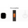 Часы Apple Watch Ultra GPS + Cellular 49 мм, титановый корпус, ремешок Trail цвета Черного/Серого,размер S/M MQF43