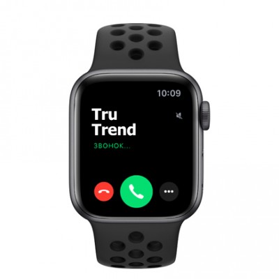 Apple Watch Series 6 Nike+ GPS, 40mm, корпус из алюминия цвета «серый космос», спортивный ремешок цвета «антрацитовый/чёрный» Apple Watch Series 6 Nike+ GPS, 40mm, корпус из алюминия цвета «серый космос», спортивный ремешок цвета «антрацитовый/чёрный»