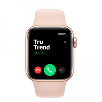 Apple Watch SE GPS, 40mm, корпус из алюминия золотого цвета, спортивный ремешок цвета «розовый песок» Apple Watch SE GPS, 40mm, корпус из алюминия золотого цвета, спортивный ремешок цвета «розовый песок»