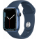 Apple Watch Series 7, 45 мм, корпус из алюминия, спортивный ремешок синий