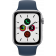 Apple Watch SE, 44 мм, корпус из алюминия, спортивный ремешок синий омут