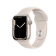 Часы Apple Watch Series 7 GPS 45mm Aluminum Case with Sport Band (Белый/ Сияющая звезда) MKN63
