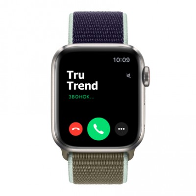 Apple Watch Series 5 Edition GPS + Cellular, 40mm, корпус из титана, спортивный браслет (Sport Loop) цвета «лесной хаки» Apple Watch Series 5 Edition GPS + Cellular, 40mm, корпус из титана, спортивный браслет (Sport Loop) цвета «лесной хаки»