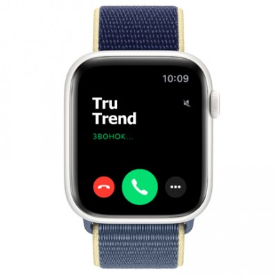 Apple Watch Series 5 Edition GPS + Cellular, 44mm, корпус из керамики белого цвета, спортивный браслет (Sport Loop) цвета «морской лёд» Apple Watch Series 5 Edition GPS + Cellular, 44mm, корпус из керамики белого цвета, спортивный браслет (Sport Loop) цвета «морской лёд»
