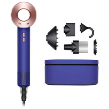 Фен Dyson Supersonic HD07 Gift Edition Перванш/Розовый | Vinca Blue/Rose