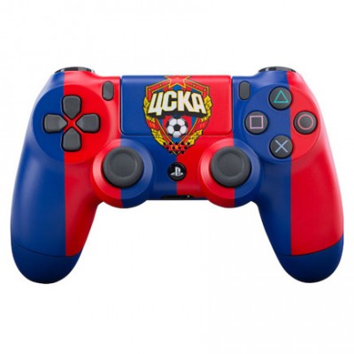 Кастомизированный геймпад DualShock 4 "ЦСКА. Красно-Синий" RAINBO RBW-DS020 Кастомизированный геймпад DualShock 4 "ЦСКА. Красно-Синий" RAINBO RBW-DS020